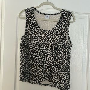 Leopard print, cabi, tank top, size medium